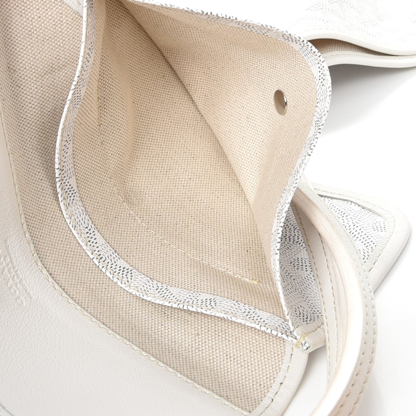 Goyardine Saint Louis GM White