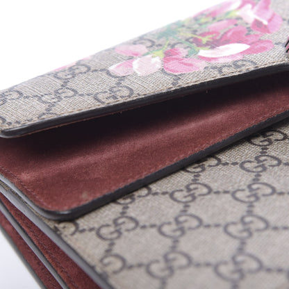 Gucci GG Supreme Monogram Blooms Small Dionysus Shoulder Bag Beige Multicolor Dry Rose 15 of 15