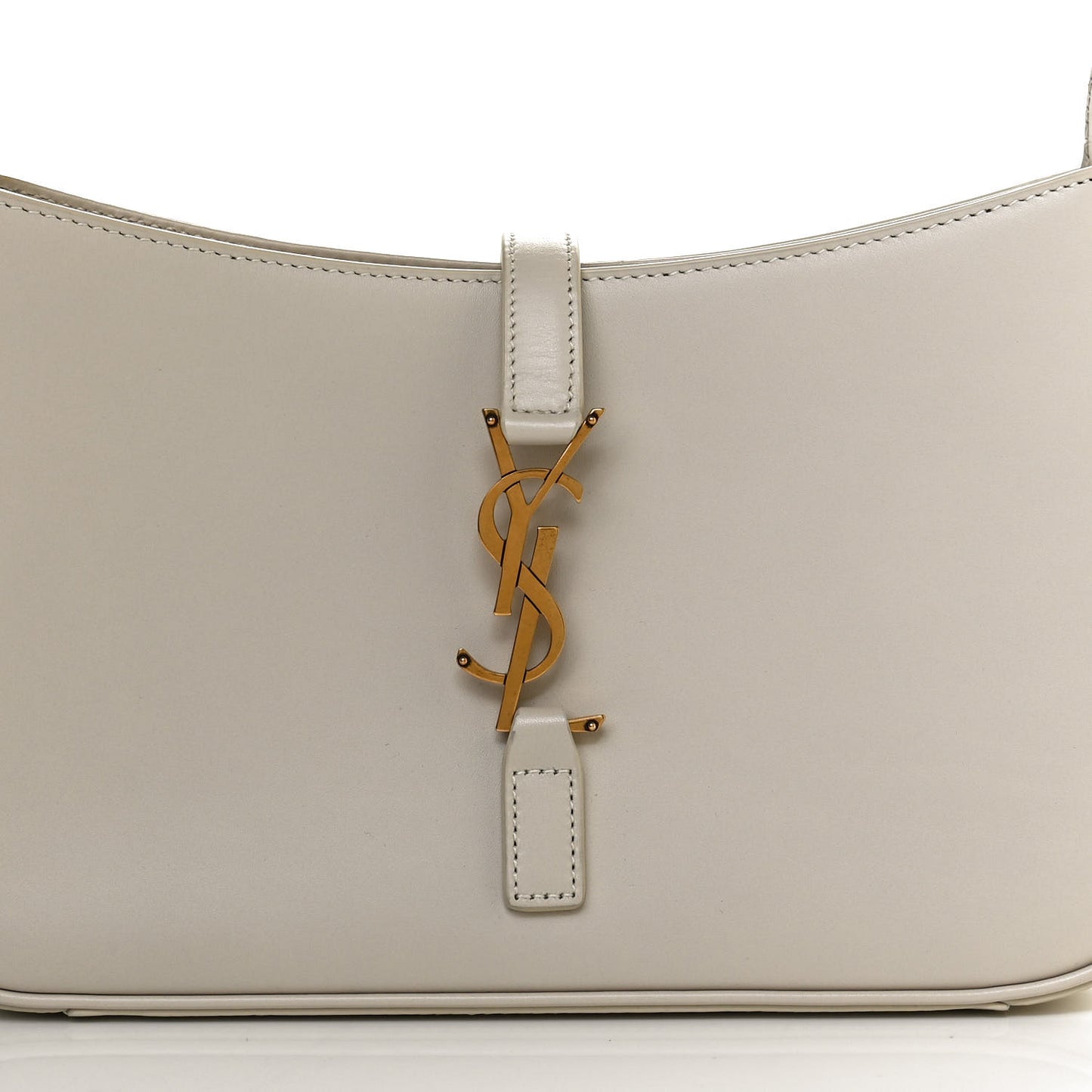 Smooth Calfskin Le 5 A 7 Hobo Blanc Vintage