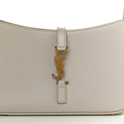 Saint Laurent Smooth Calfskin Le 5 A 7 Hobo Blanc Vintage 8 of 12