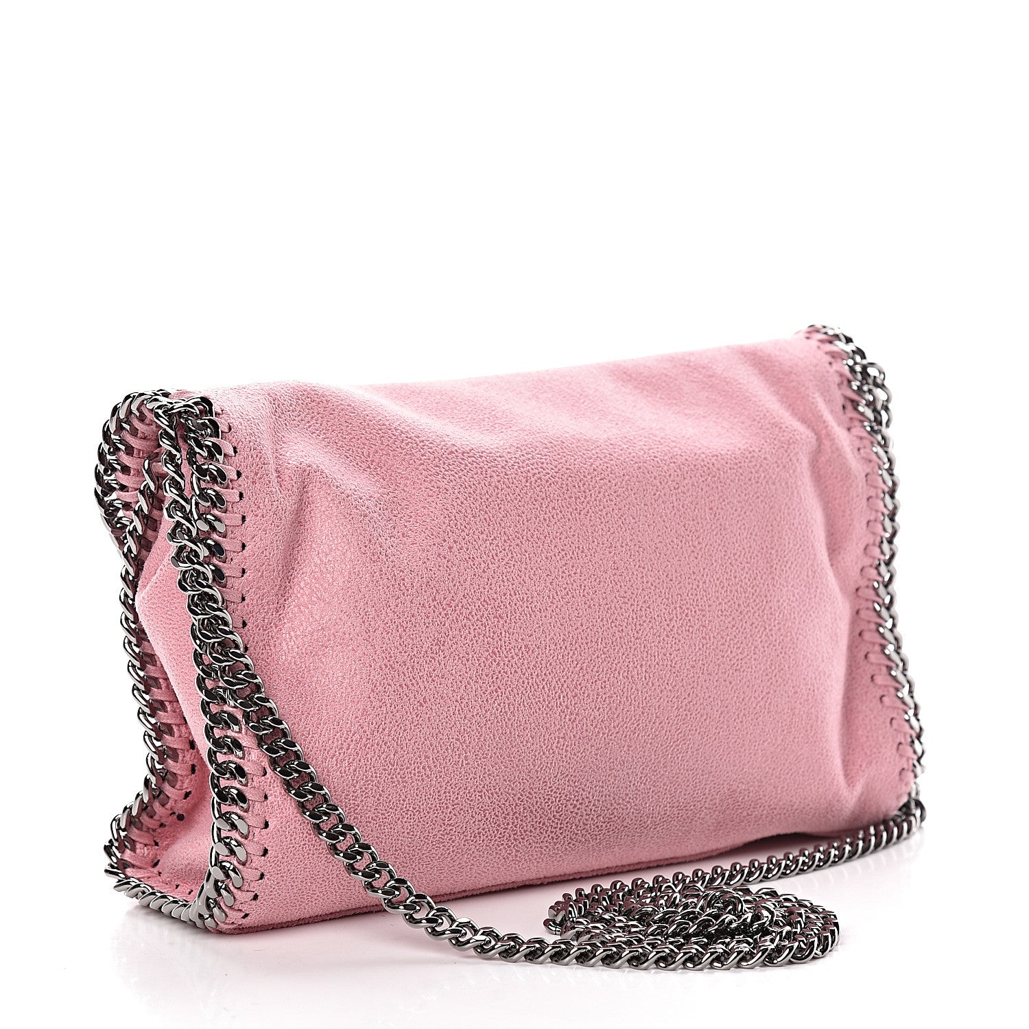 Stella McCartney Shaggy Deer Mini Falabella Shoulder Bag Pink 3 of 10