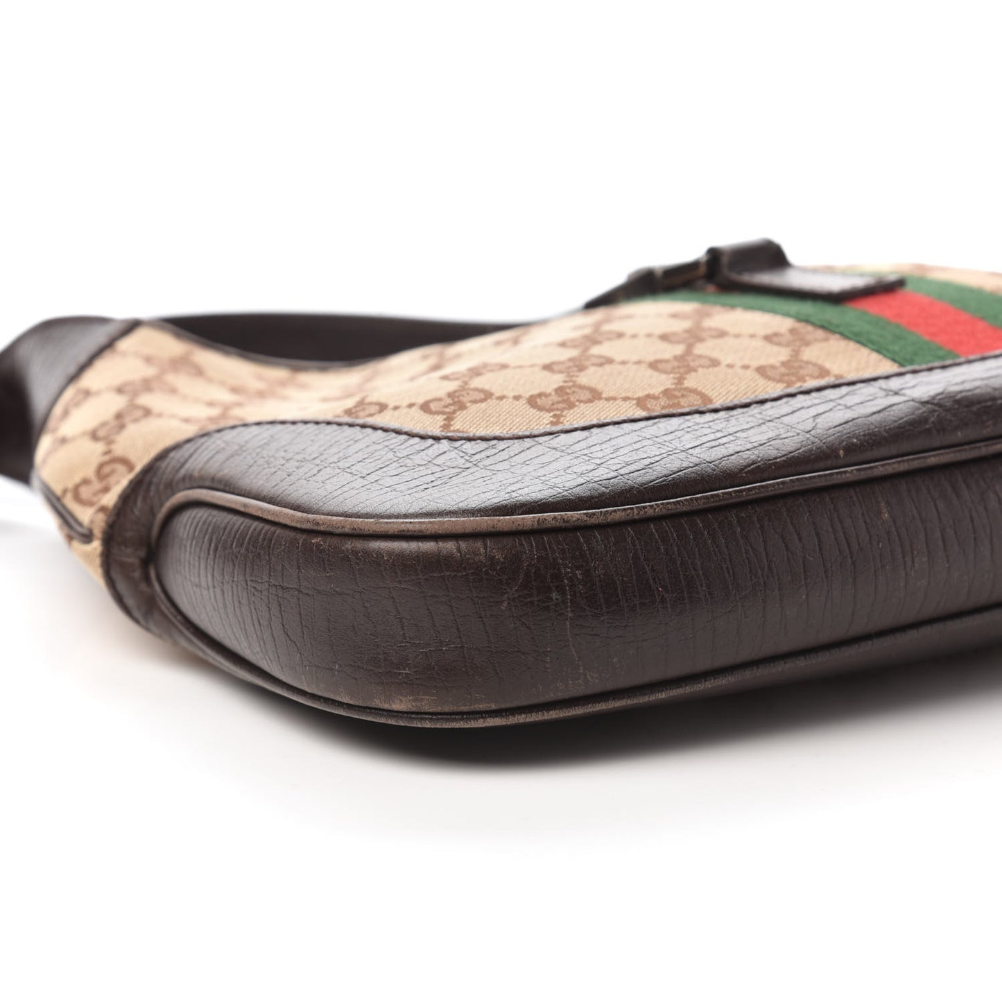 Monogram Web Jackie O Hobo Dark Brown