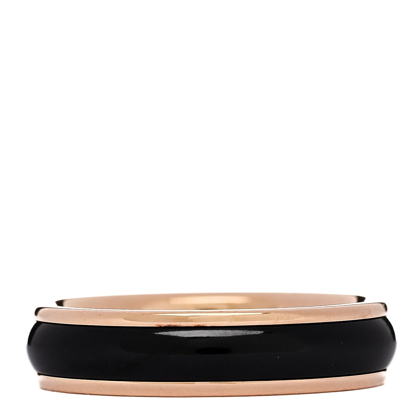 18K Rose Gold Titanium Classic Wedding Band Ring 49 5 Black