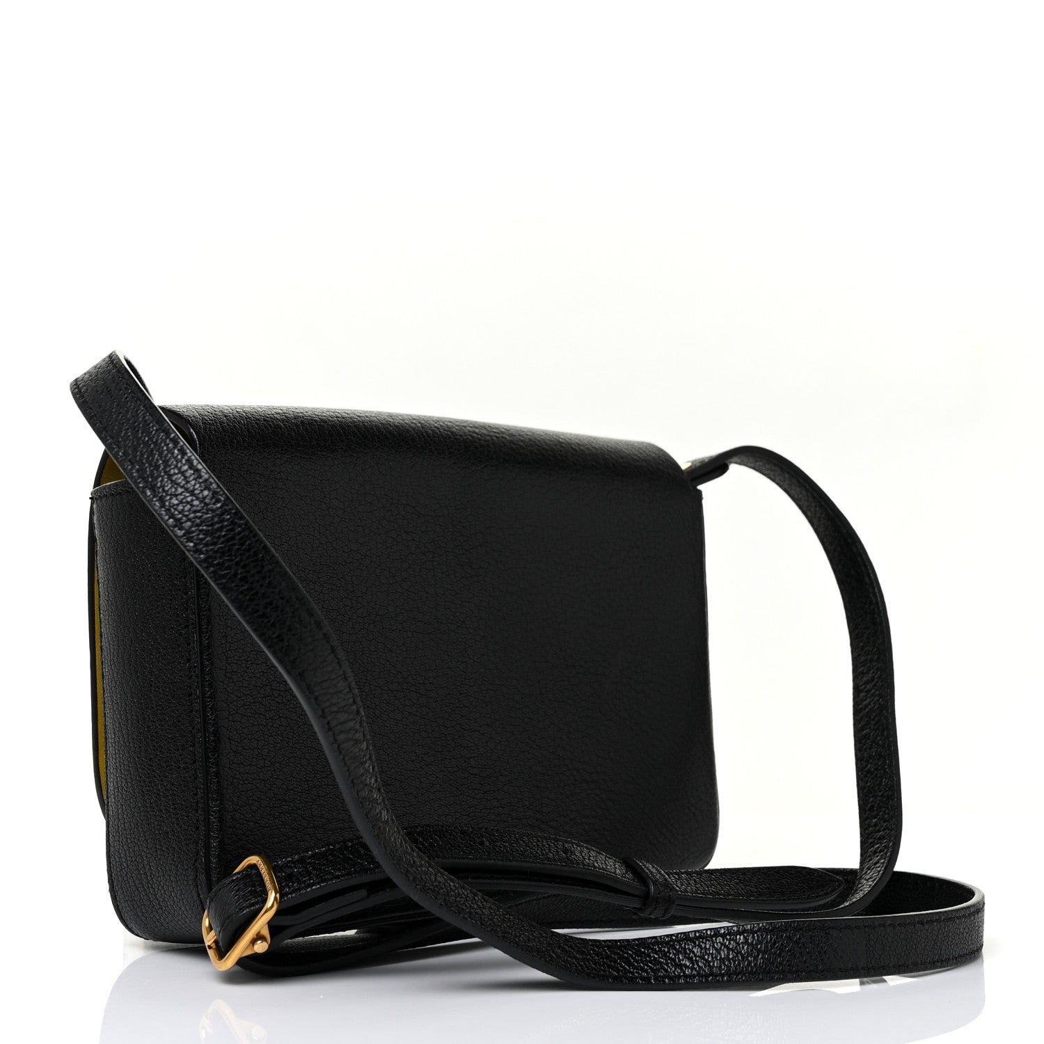 Burberry Grainy Calfskin Equestrian Shield Wallet Black 2 of 10