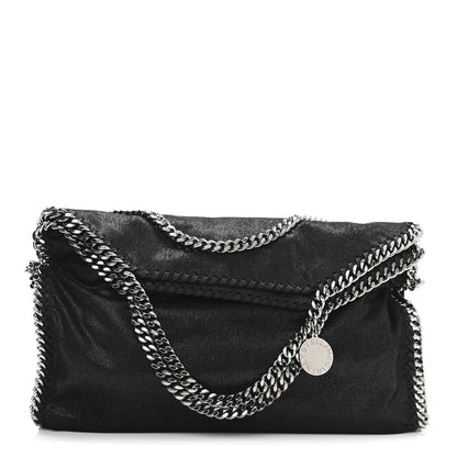 Stella McCartney Shaggy Deer Falabella Fold Over Tote Black 1 of 10