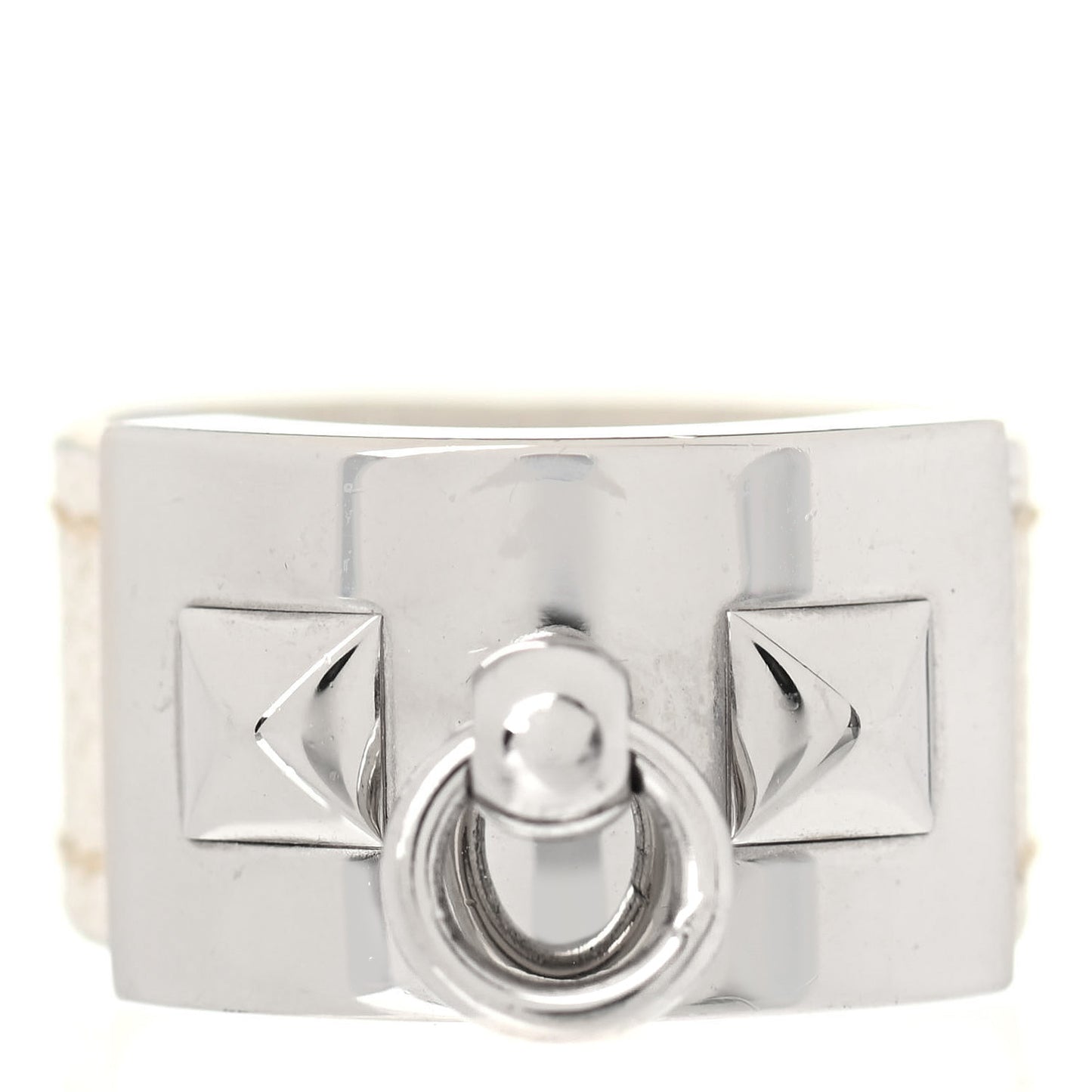 Palladium Epsom Collier De Chien CDC Ring 9 White