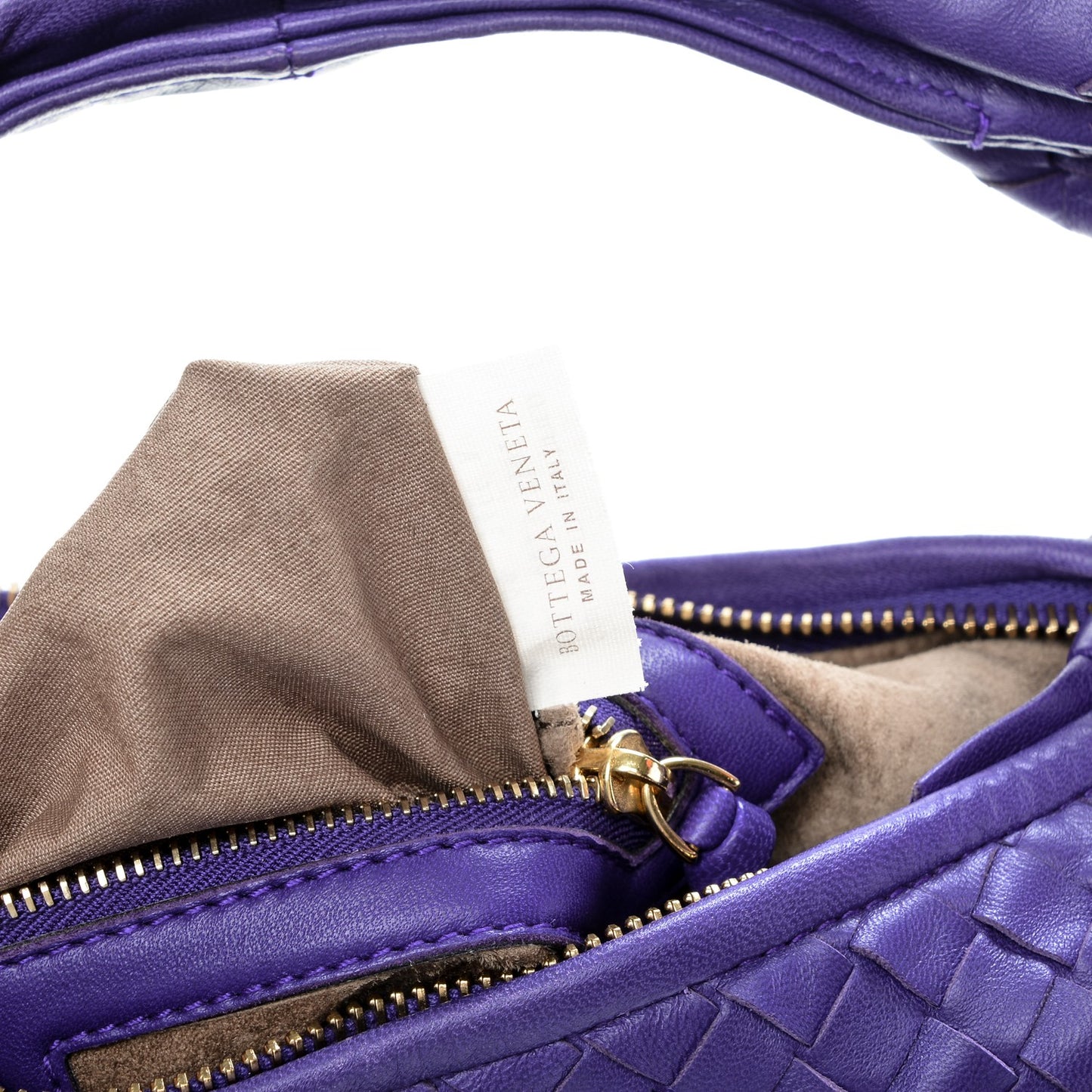 Nappa Intrecciato Medium Veneta Hobo Anemone