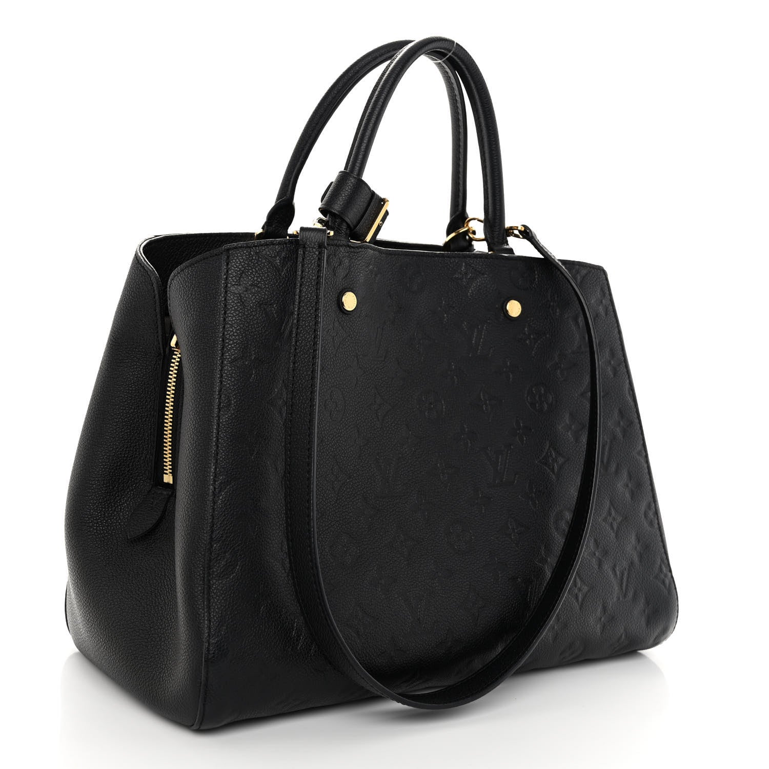 Louis Vuitton Empreinte Montaigne GM Black 3 of 9