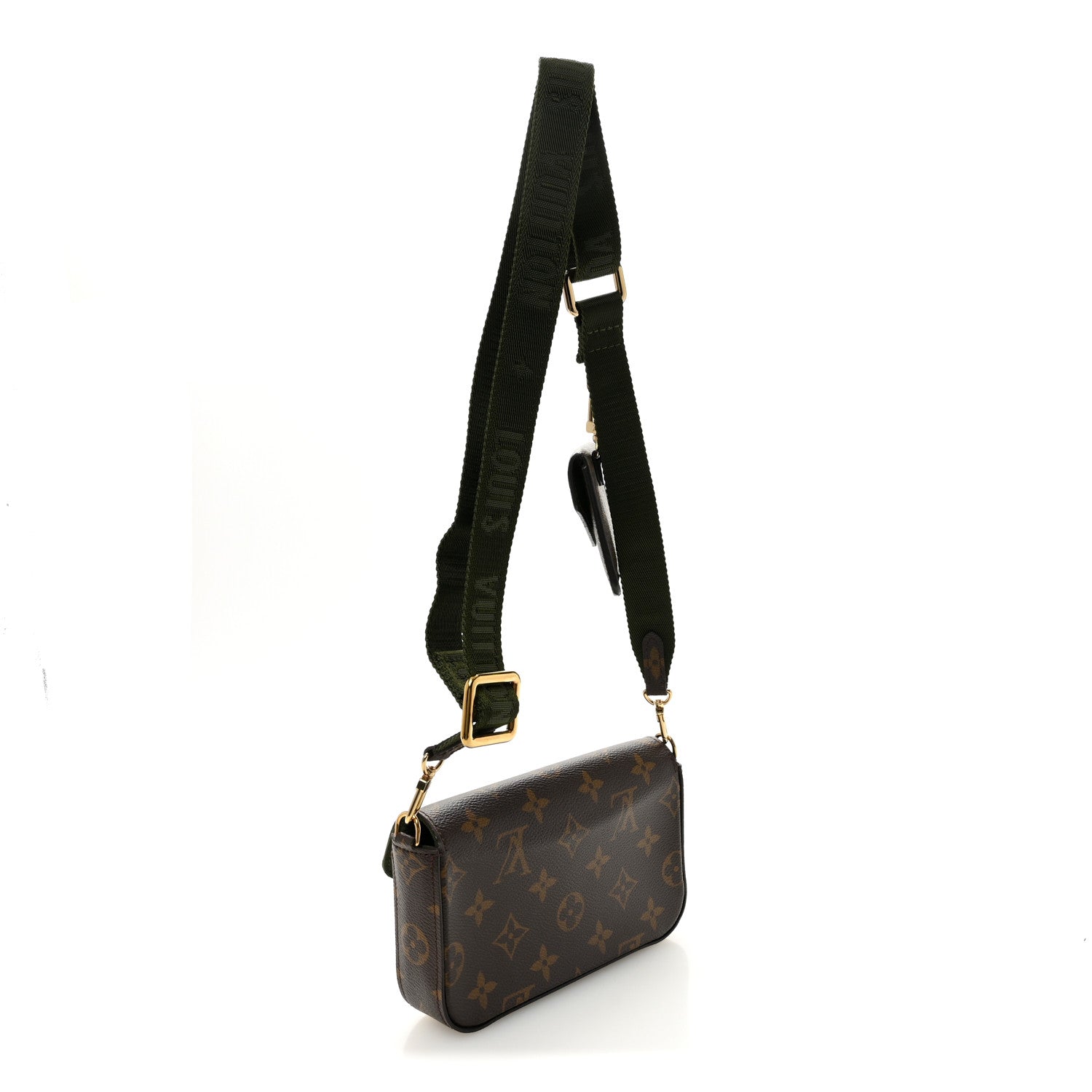 Louis Vuitton Monogram Felicie Strap & Go Kaki 3 of 9