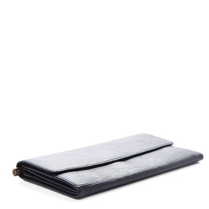 Louis Vuitton Epi Sarah Wallet Black 4 of 8