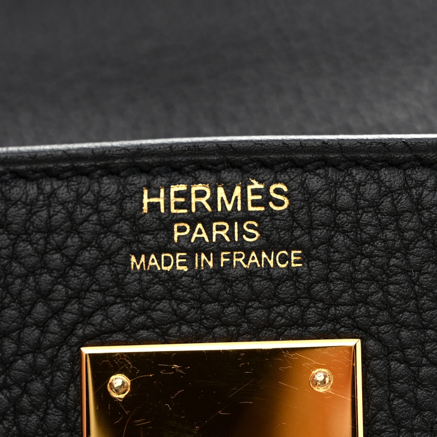 Hermes Togo Kelly Retourne 32 Black 6 of 12