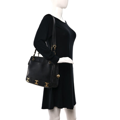 Chanel Caviar Shoulder Bag Black 2 of 16