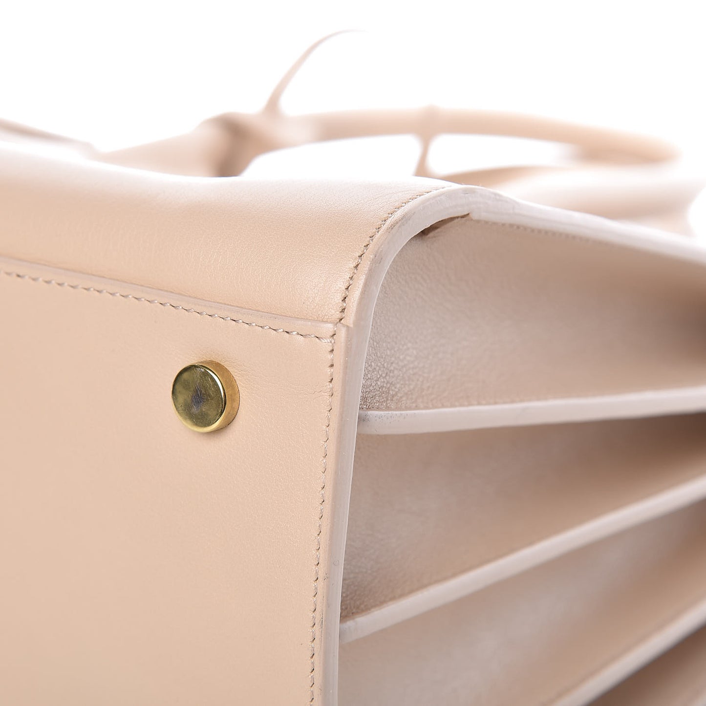 Calfskin Small Sac De Jour Nude Powder