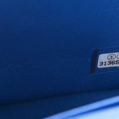 Chanel Lambskin Quilted Mini Rectangular Flap Royal Blue 7 of 9