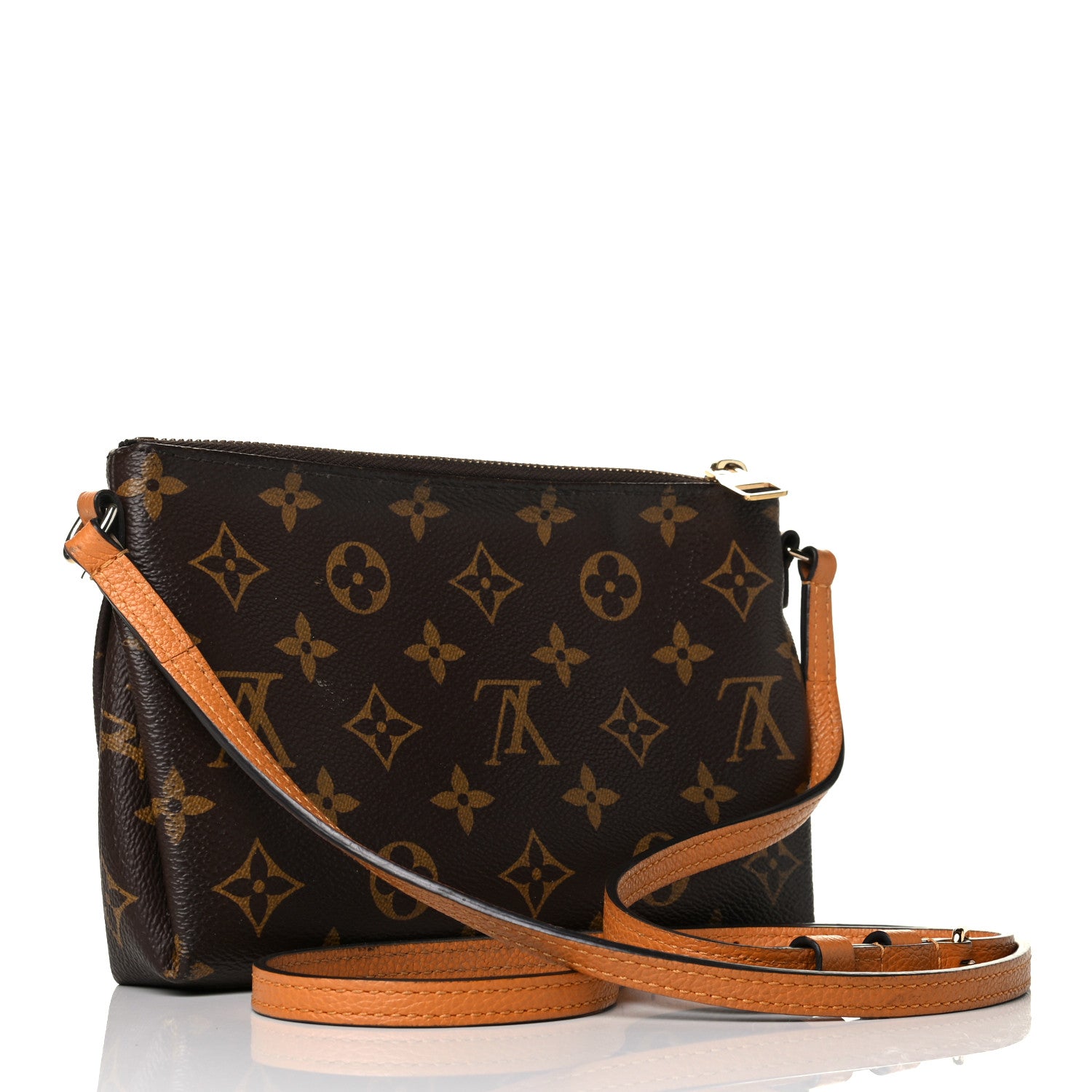 Louis Vuitton Monogram Pallas Crossbody Safran 2 of 9