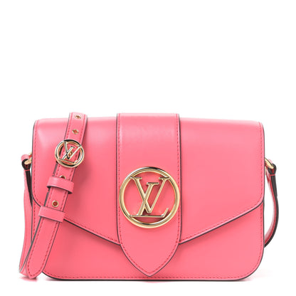 Louis Vuitton Smooth Calfskin LV Pont 9 Dahlia 1 of 4