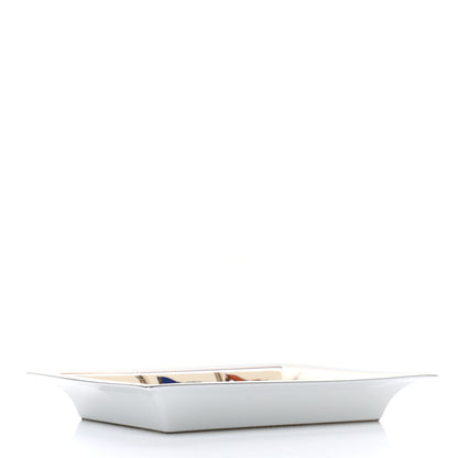 Hermes Porcelain Couvertures Et Tenues De Jour Change Tray 4 of 7