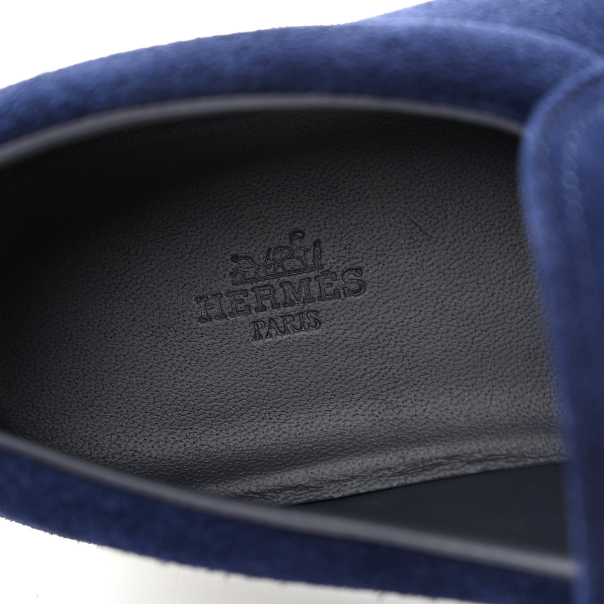 Suede Calfskin Mens Like Loafers 43 Marine