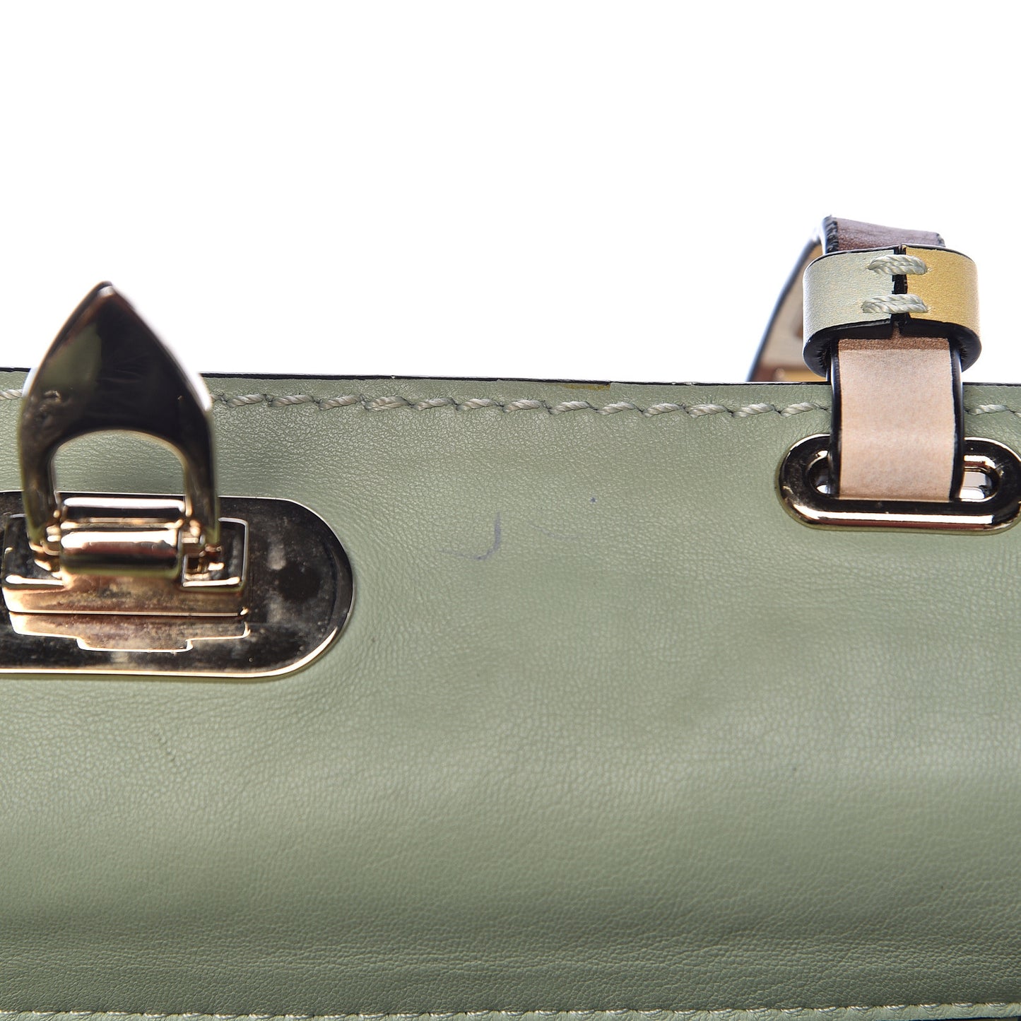 Vitello Native Couture 1975 Small Rockstud Tote Multicolor