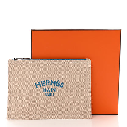 Hermes Toile Small Bain New Yachting Case 7 of 7