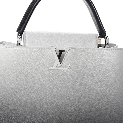 Louis Vuitton Taurillon Capucines MM Cloudy Black 7 of 10