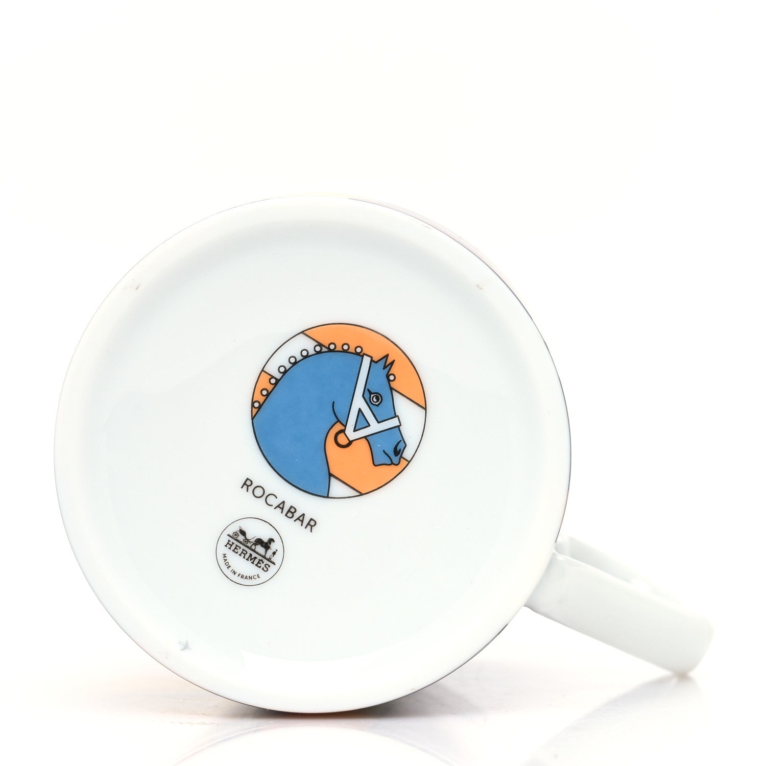 Hermes Porcelain Rocabar Mug Set of 3 5 of 7