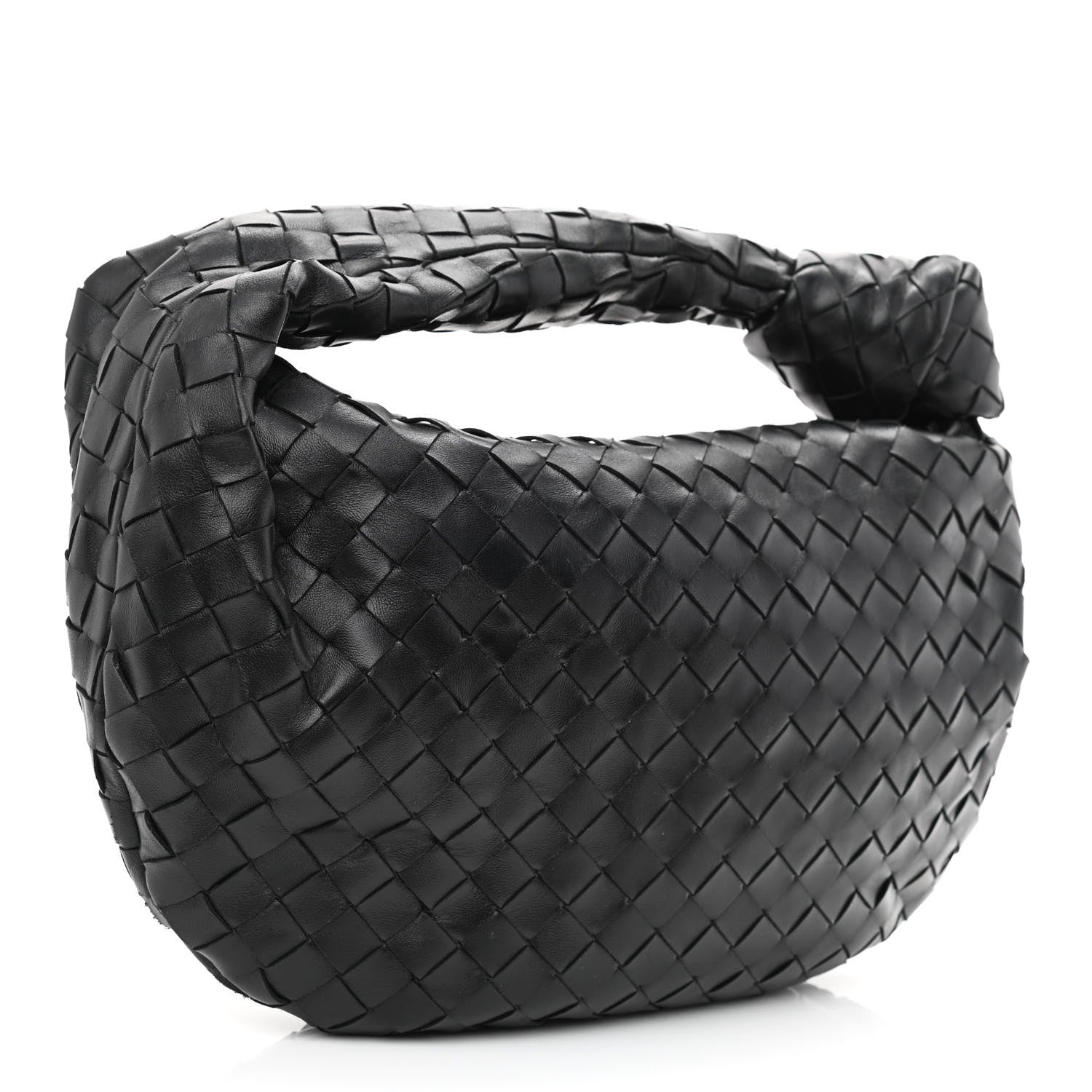 Bottega Veneta Nappa Intrecciato Teen Jodie Hobo Black 3 of 10