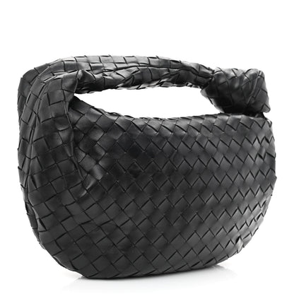 Bottega Veneta Nappa Intrecciato Teen Jodie Hobo Black 3 of 10