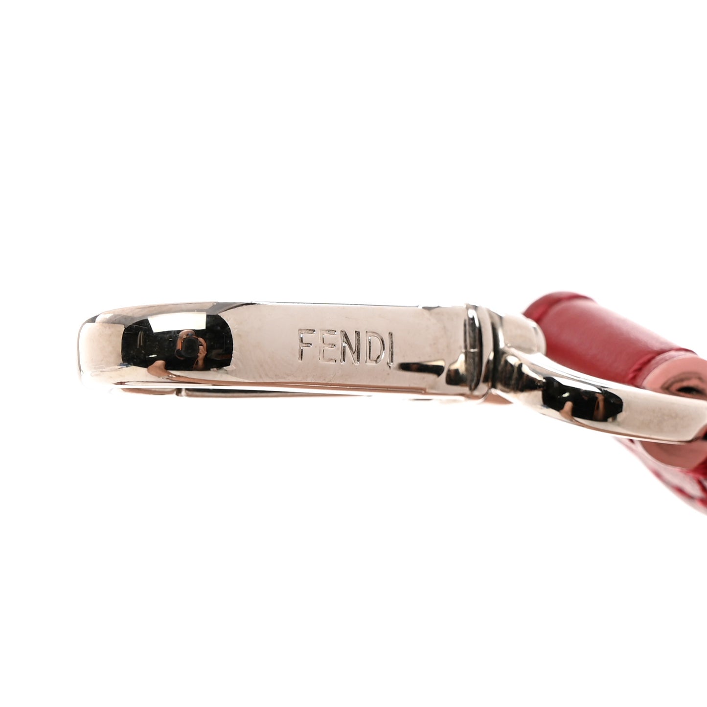 Vitello Dolce Flowerland Studded Strap You Ribes Bordeaux