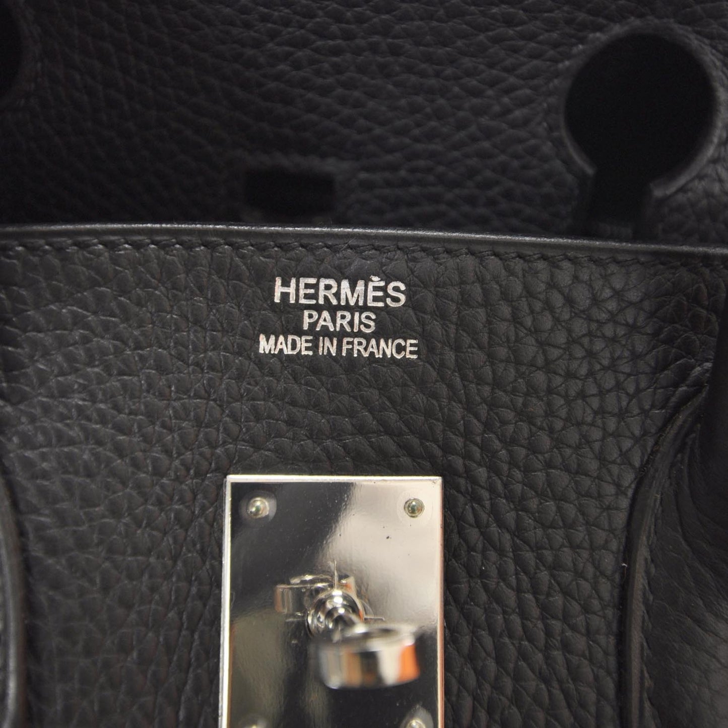 Clemence Leather Birkin 35 Black