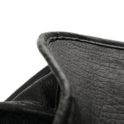 Saint Laurent Grained Lambskin Monogram Oversized Niki Chain Satchel Black 12 of 12
