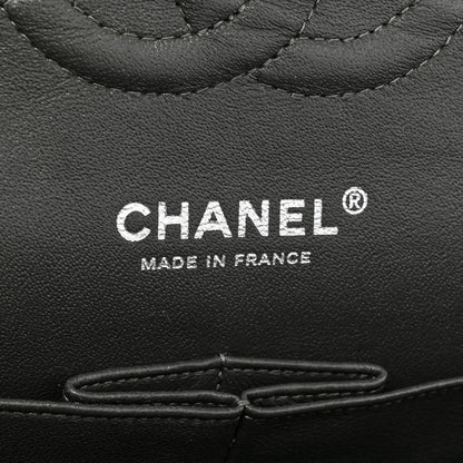 Chanel Caviar Quilted Medium Double Flap Dark Grey 6 of 16