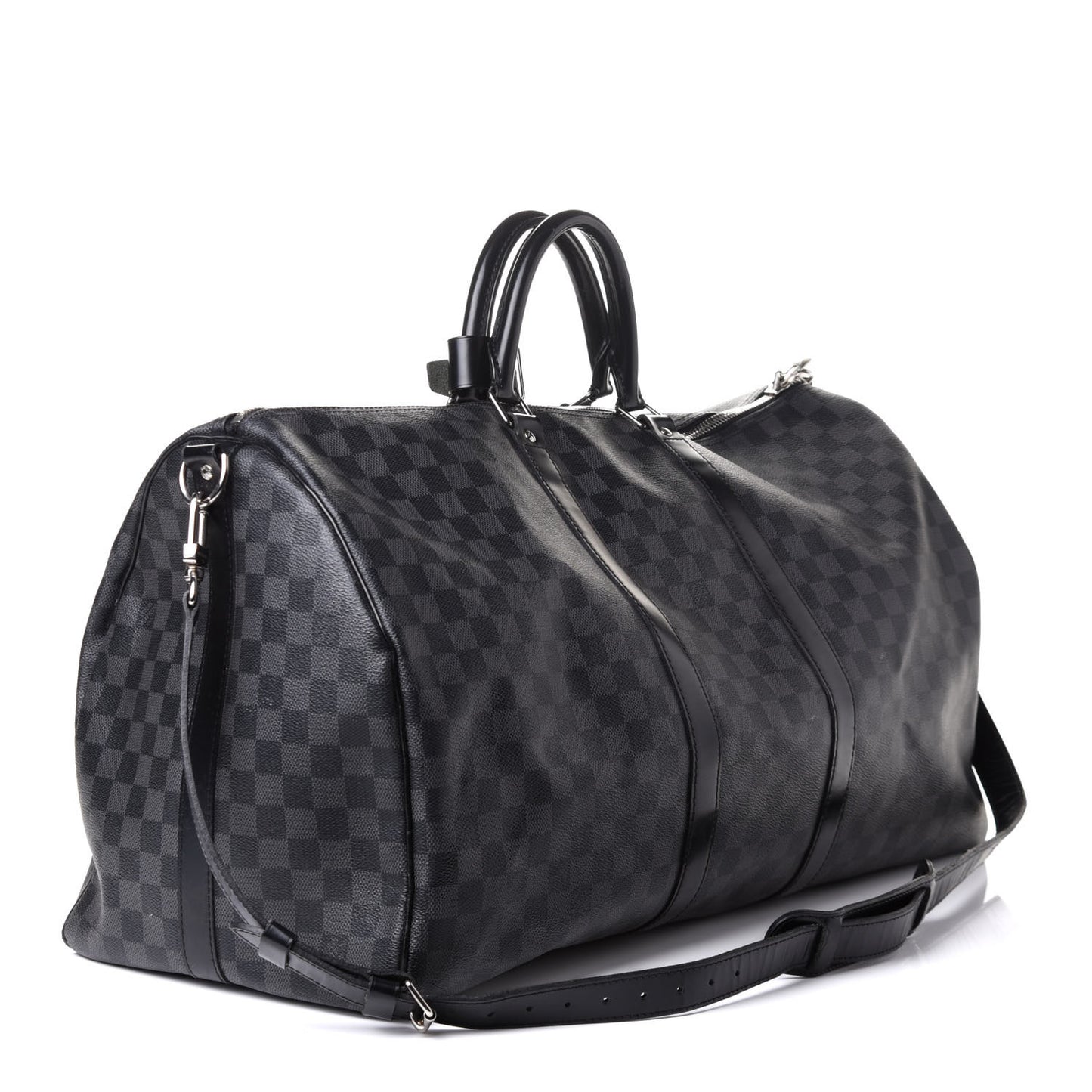 Damier Graphite Keepall Bandouliere 55
