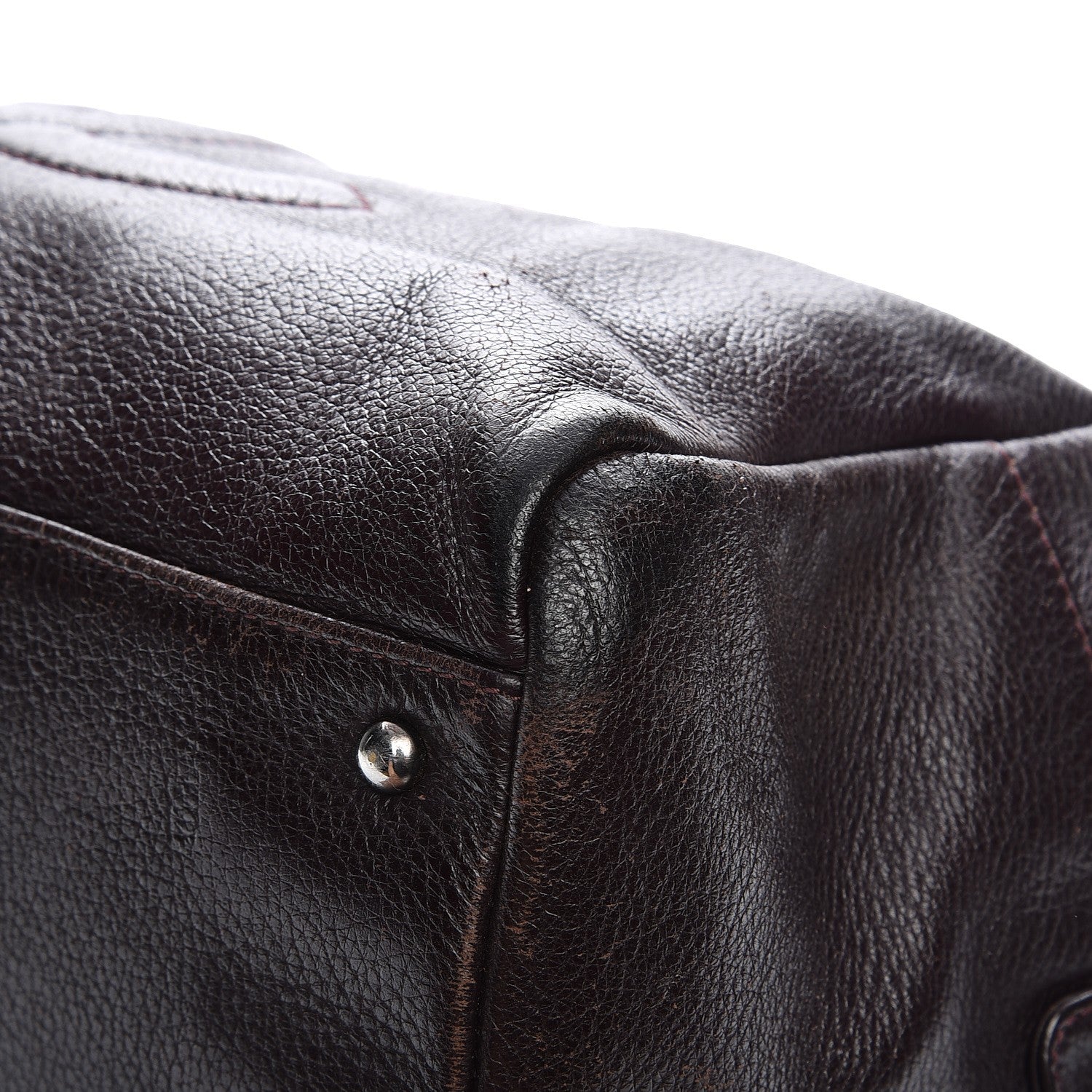 Chanel Deerskin Luxe Ligne Bowler Purple 20 of 23