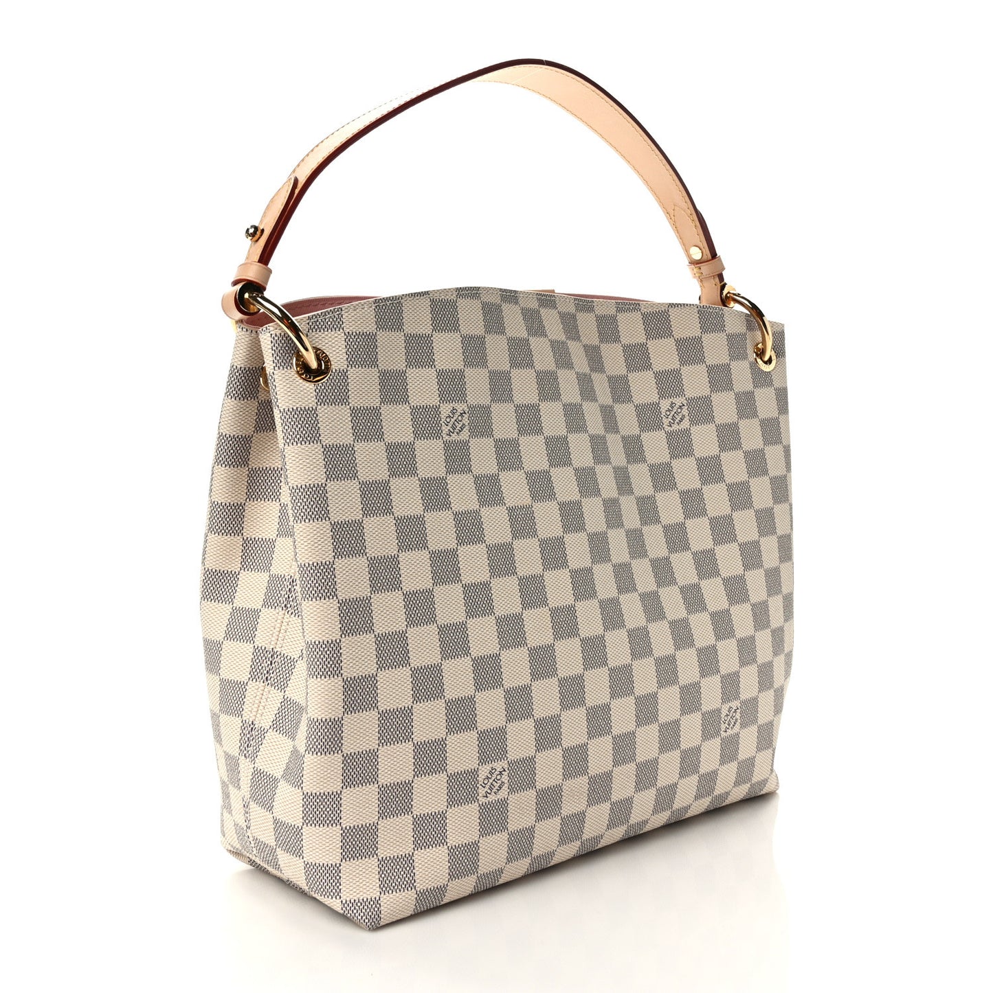 Damier Azur Graceful PM Rose Ballerine