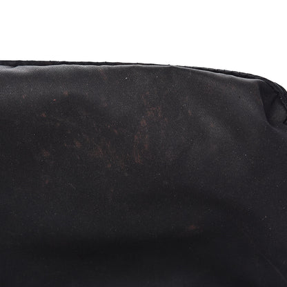 Prada Nylon Vela Flat Messenger Bag Black 10 of 11