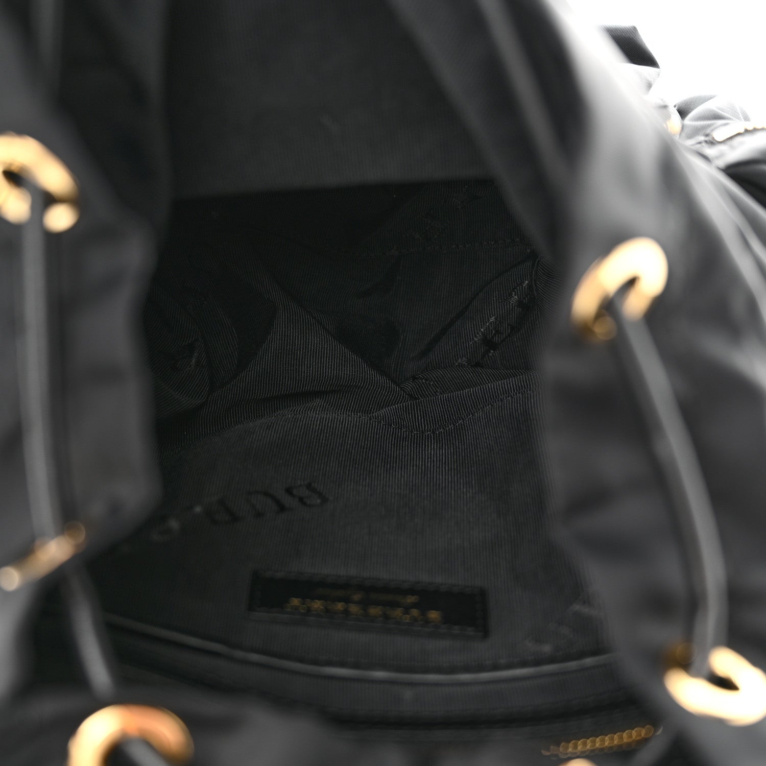 Burberry Nylon Medium Rucksack Backpack Black 5 of 12