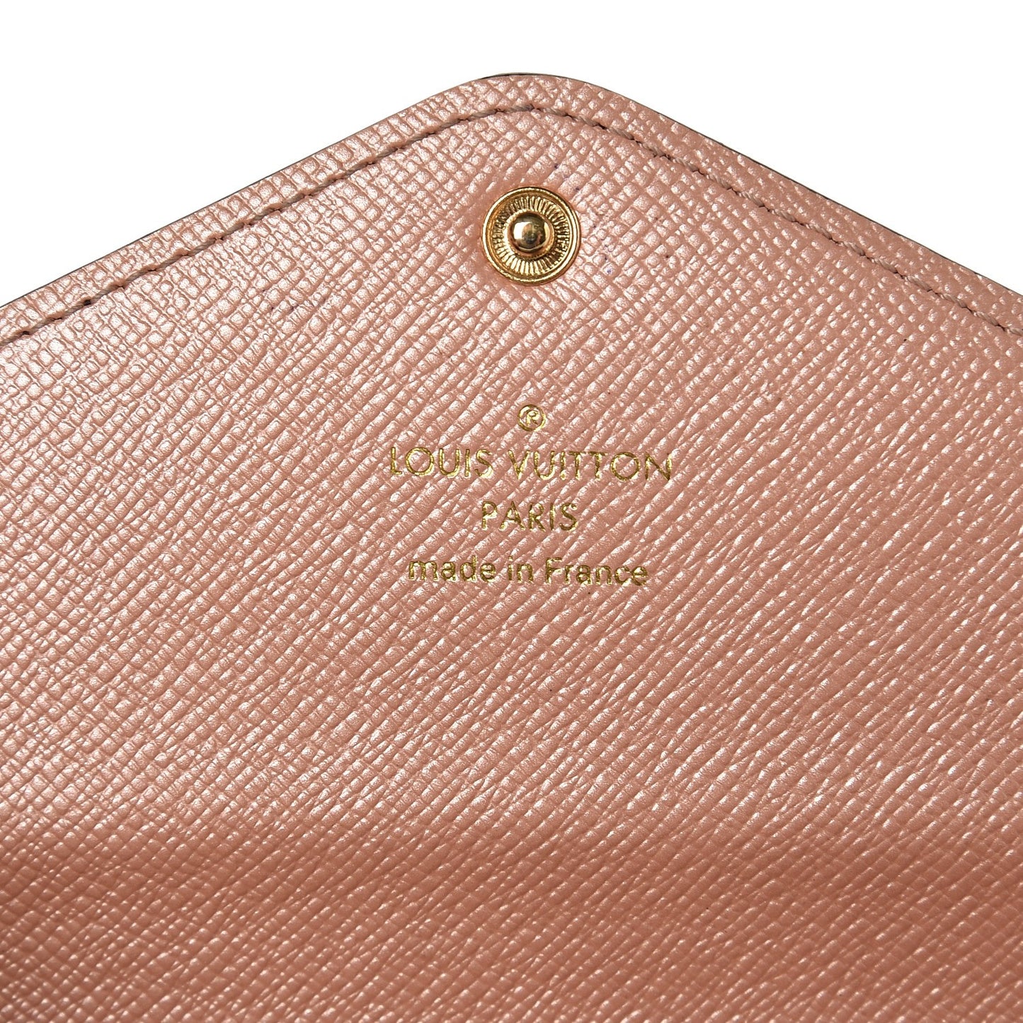 Monogram Josephine Wallet Rose Nacre