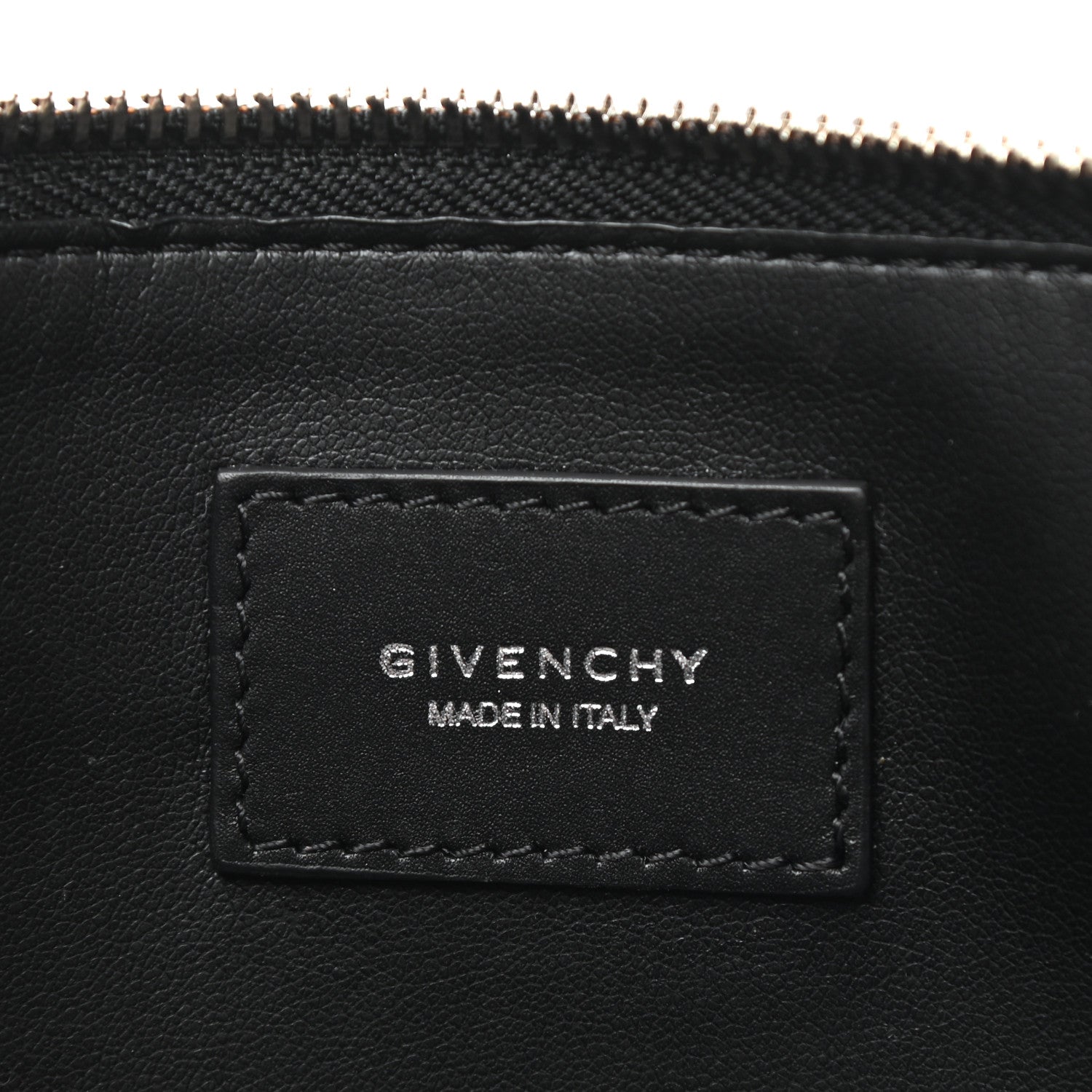 Givenchy Calfskin Camouflage Print Zip Pouch Multi 6 of 7