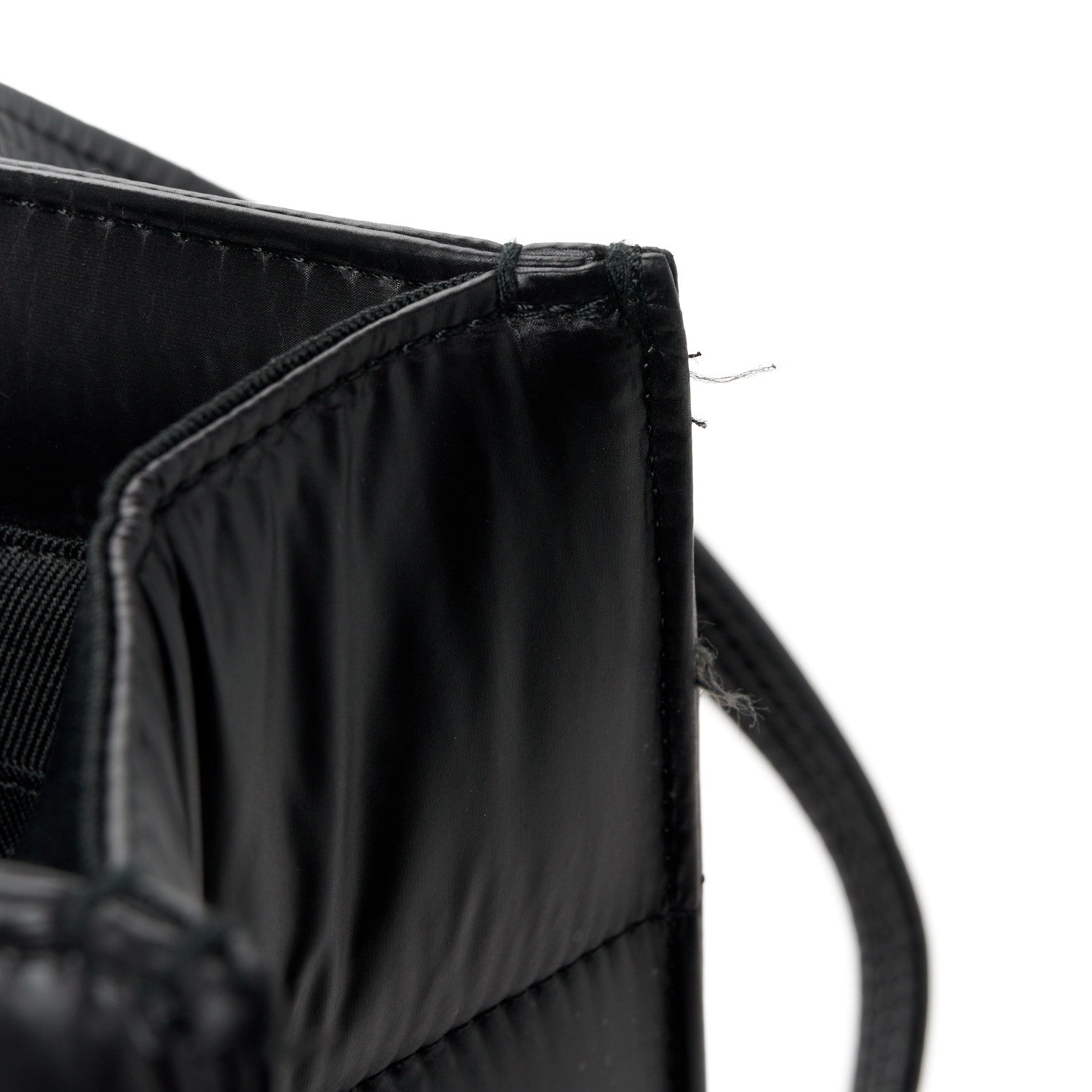 Telfar x MOOSE KNUCKLES Nylon Quilted Medium Shopping Bag Black 11 of 15