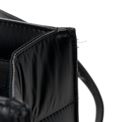 Telfar x MOOSE KNUCKLES Nylon Quilted Medium Shopping Bag Black 11 of 15