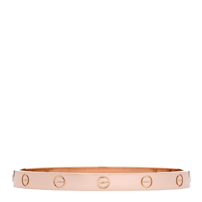 Cartier 18K Rose Gold LOVE Bracelet 18 2 of 7