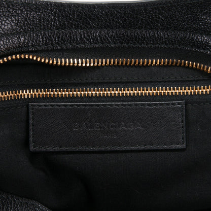 Balenciaga Chevre Gold Metallic Edge Hardware City Black 7 of 8