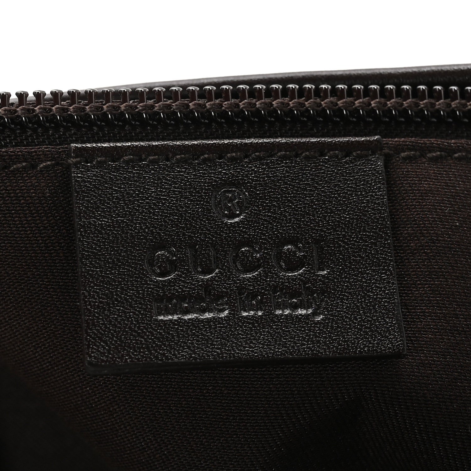 Gucci Monogram Waist Belt Bag Dark Brown 6 of 10