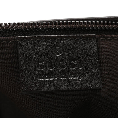 Gucci Monogram Waist Belt Bag Dark Brown 6 of 10