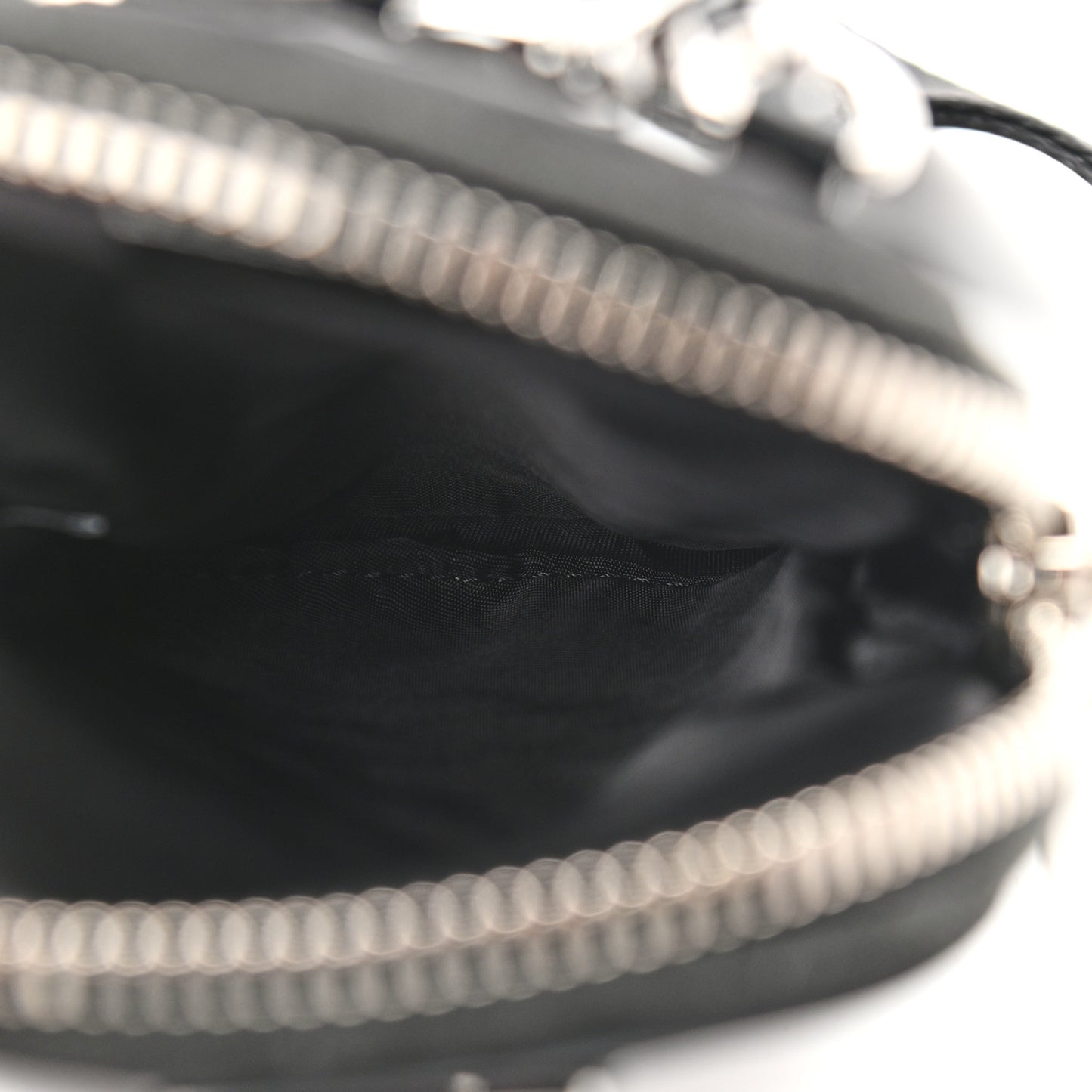 Tessuto Nylon Pocket Mini Bag Black