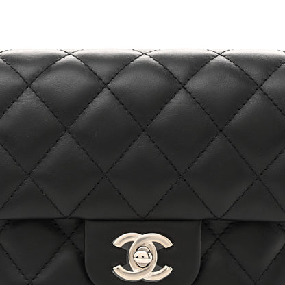 Chanel Calfskin Quilted CC Uniform Flap Belt Bag Black 8 of 10