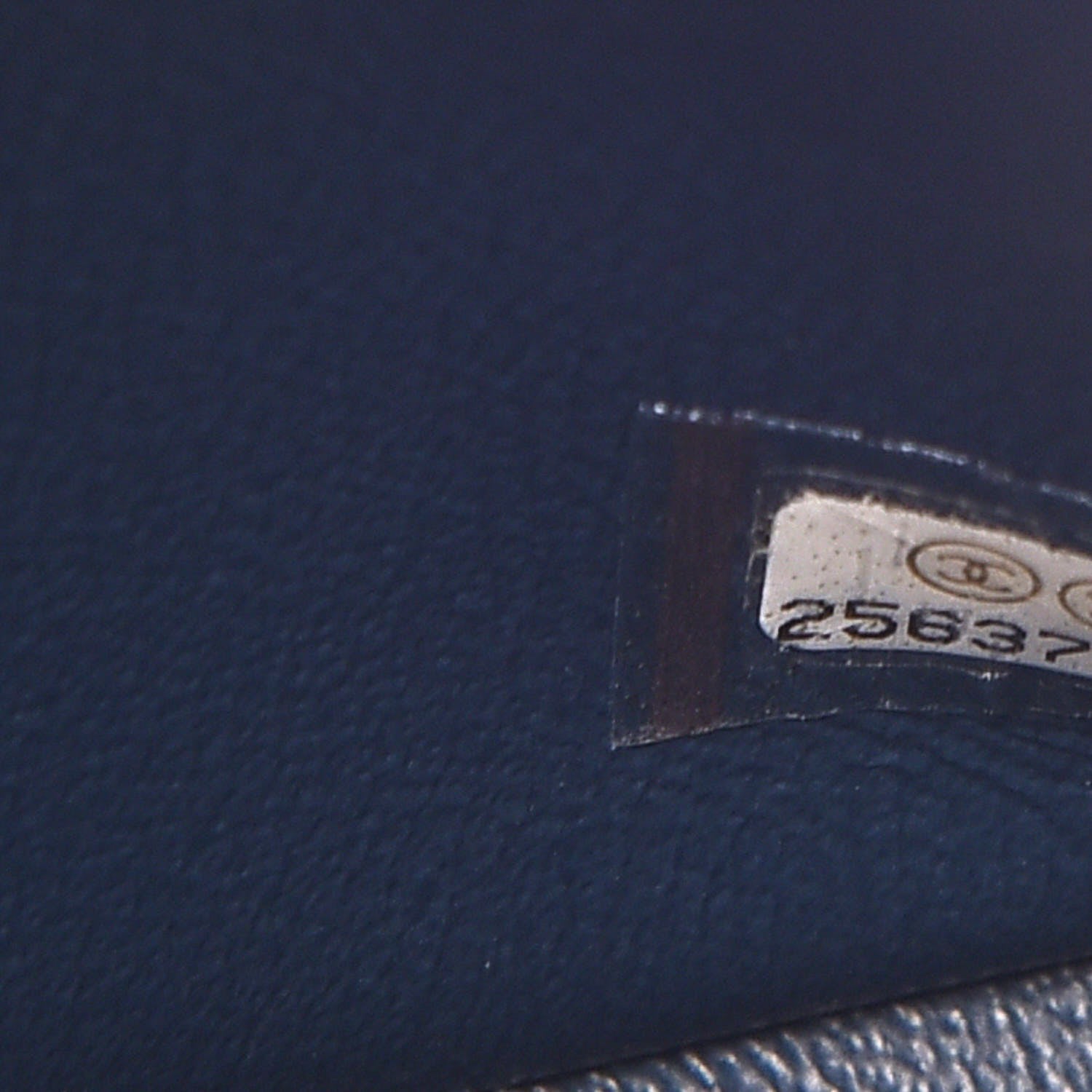 Chanel Iridescent Caviar Quilted Jumbo Double Flap Dark Blue 8 of 9