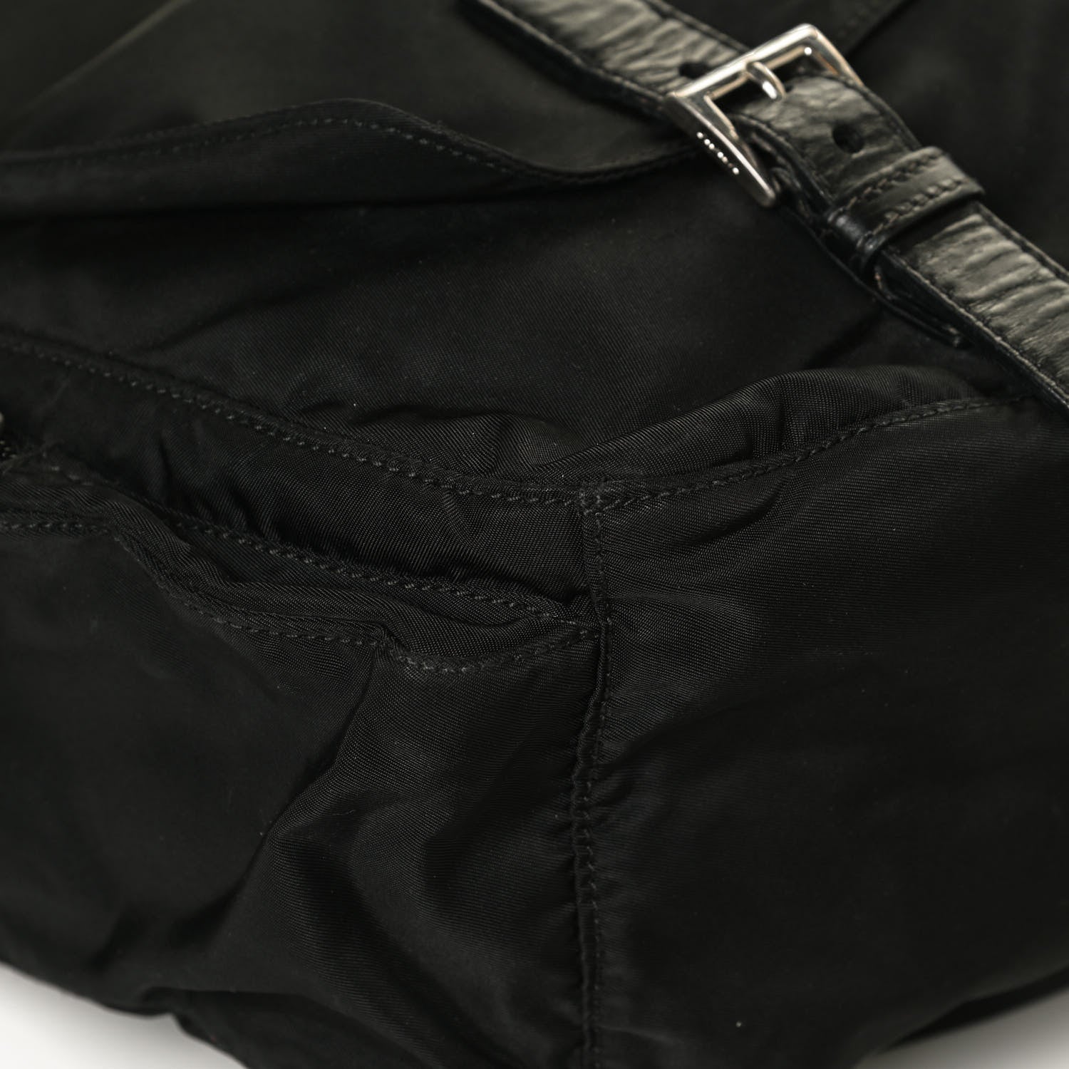 Prada Tessuto Nylon Vela Messenger Bag Black 11 of 13