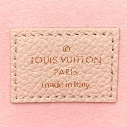 Louis Vuitton Empreinte Spring in the City Felicie Pochette Chain Wallet Pink Beige Yellow 7 of 8